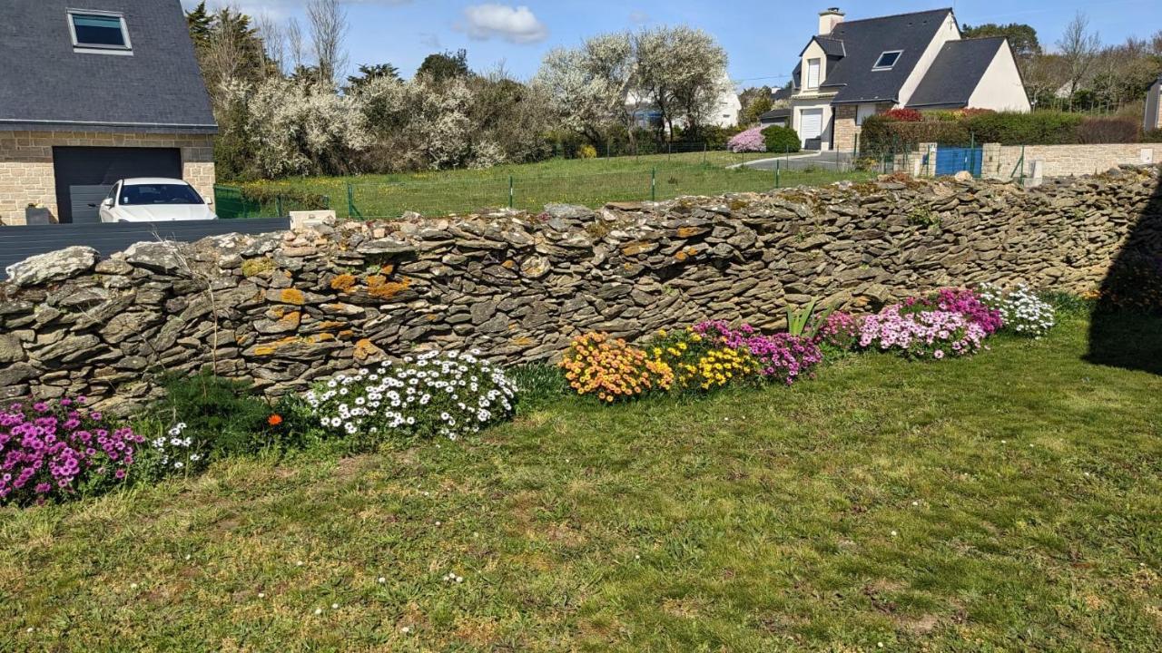 Maison récente avec vue mer, plage et port à pied Sarzeau Exterior foto